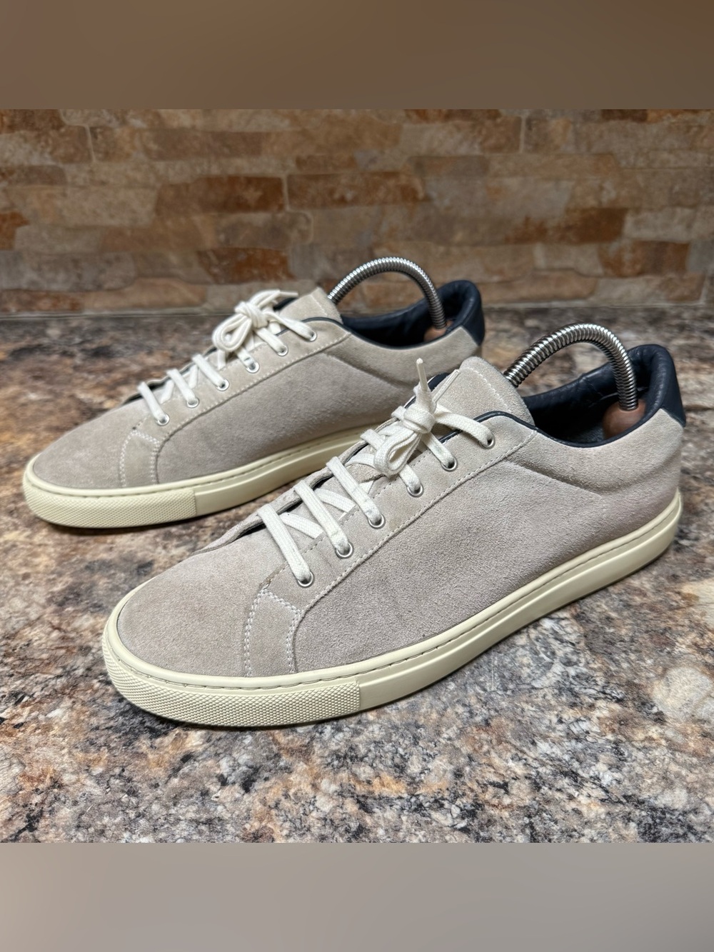 Common Projects Retro Suede Court Sneakers Grey Size EU 42 US 9 9.5